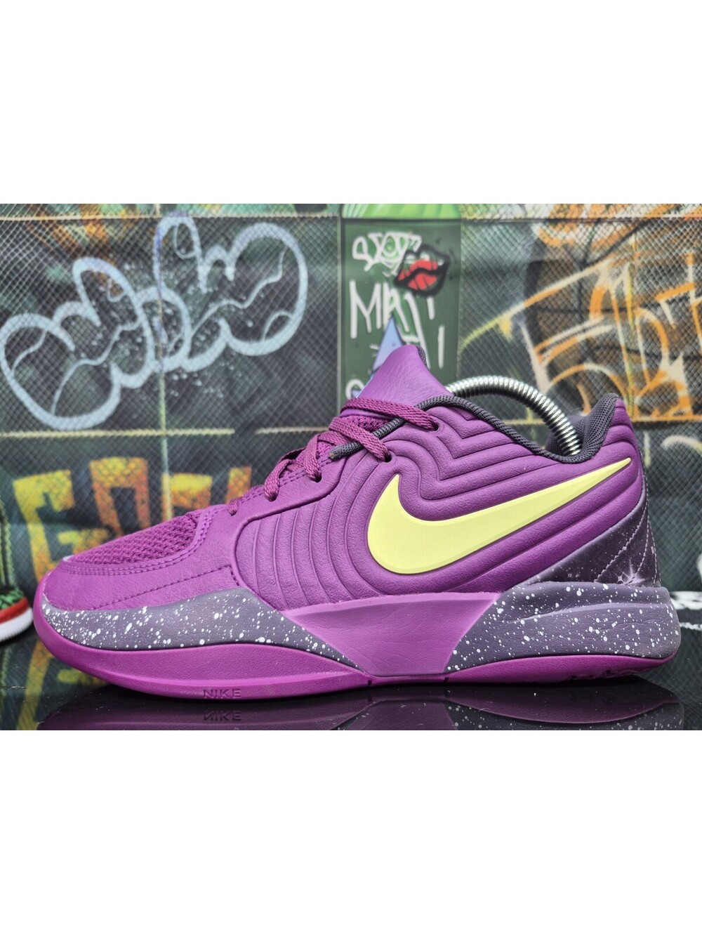 Nike Ja 2 Purple Bold Berry Basketball sneakers Boys size 6.5Y or women's 8W 🔥